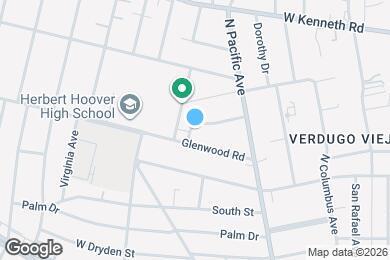 Map image of the property - 550 Clement Dr
