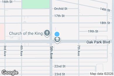 Map image of the property - 2221 Oak Park Blvd