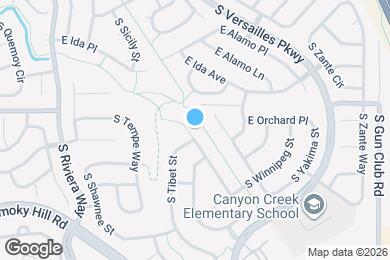Map image of the property - 5944 S Ukraine St