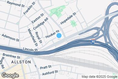 Map image of the property - 245 Cambridge St