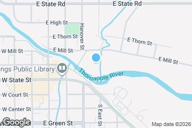Map image of the property - Hastings Riverwalk Lofts