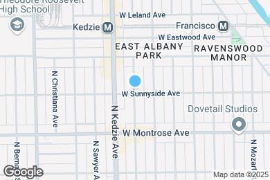 Map image of the property - 4503 N Troy St