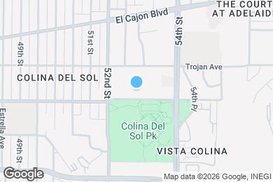 Map image of the property - 5252 Orange Ave, #103