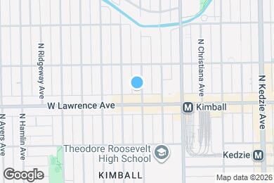 Map image of the property - 4818 N St Louis Ave