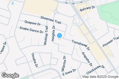 Map image of the property - 206 Tomahawk Dr