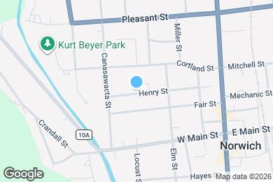 Map image of the property - 56 Henry St