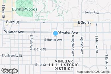 Map image of the property - 422 S Hawthorne Dr