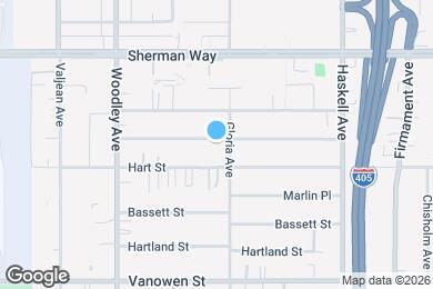 Map image of the property - 15912 Vose St