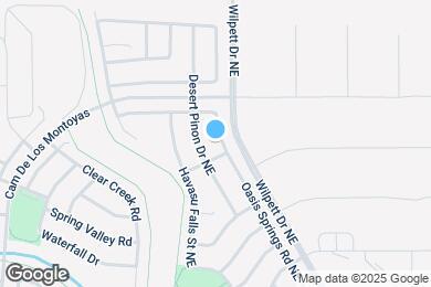 Map image of the property - 3833 Oasis Springs Rd NE