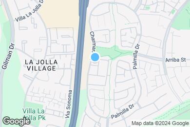 Map image of the property - La Jolla Blue Apartments