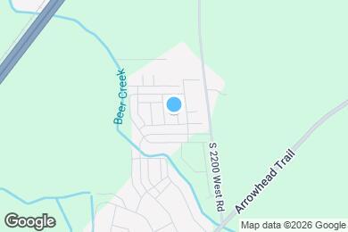 Map image of the property - 1718 N 1310 E