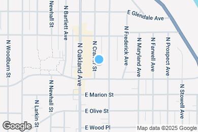 Map image of the property - 4424 N Cramer St