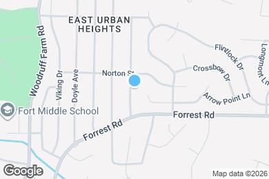 Map image of the property - 2938 Lansing Ave