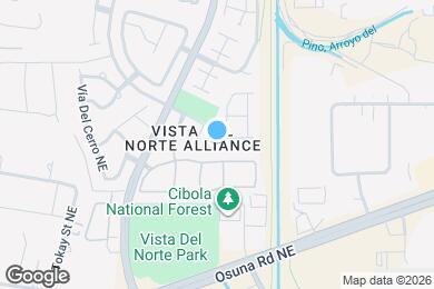 Map image of the property - 1404 Vista Monte Dr NE