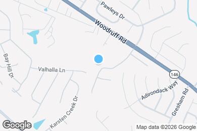 Map image of the property - 124 Chestnut Pond Ln