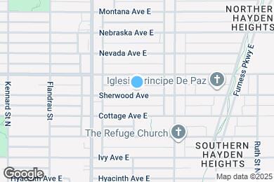Map image of the property - 1841 Sherwood Ave