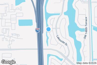 Map image of the property - 4148 SW 153rd Ter