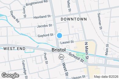 Map image of the property - 218 West St