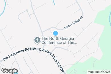 Map image of the property - 3305 Maple Ridge Ct