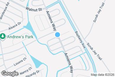 Map image of the property - 1000 Mardi Gras Dr