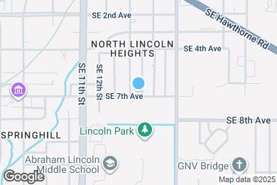 Map image of the property - 1312 SE 7th Ave