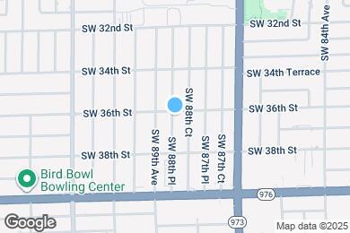 Map image of the property - 3611 SW 88th Pl