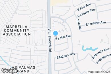 Map image of the property - 9224 E Lobo Ave