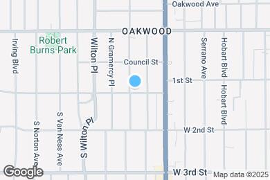 Map image of the property - 4573 W 1st St