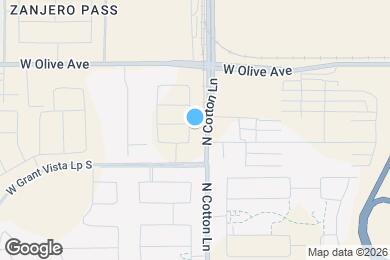 Map image of the property - 8863 N 171st Dr