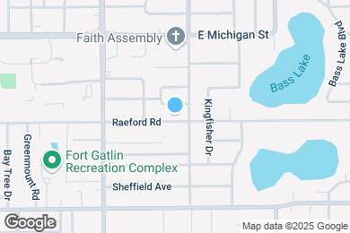 Map image of the property - 2721 Raeford Rd