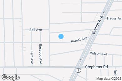 Map image of the property - 16079 Forest Ave