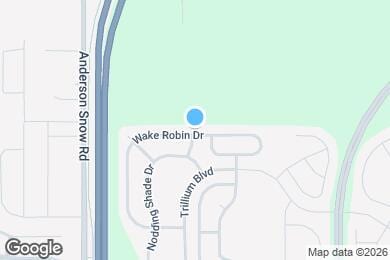 Map image of the property - 14523 Wake Robin Dr