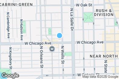Map image of the property - 812 N Wells St
