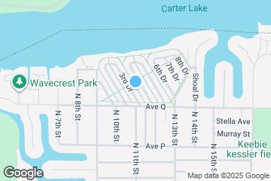 Map image of the property - 134 Carter Lake Club