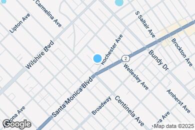 Map image of the property - 1353 S. Carmelina Ave (UDA08)