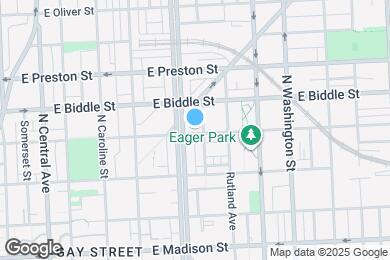 Map image of the property - 1704 E Chase St