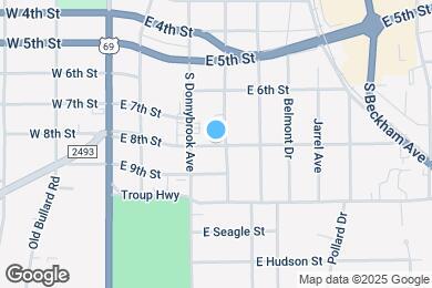Map image of the property - 418 E 8th St