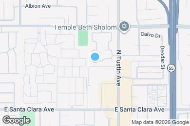 Map image of the property - 2508 N Tustin Ave