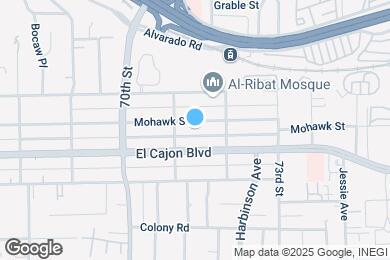 Map image of the property - 7135 Mohawk St