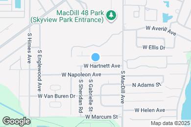 Map image of the property - 3203 W Hartnett Ave