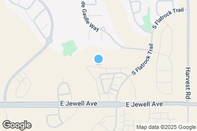 Map image of the property - 24261 E Mexico Ave