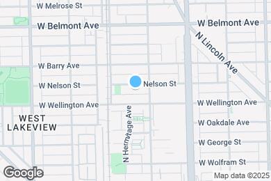 Map image of the property - 1721 W Nelson St