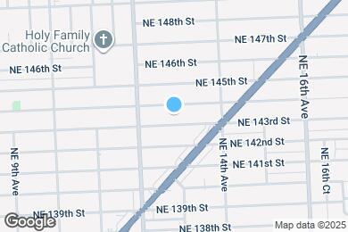 Map image of the property - 1285 NE 143rd St