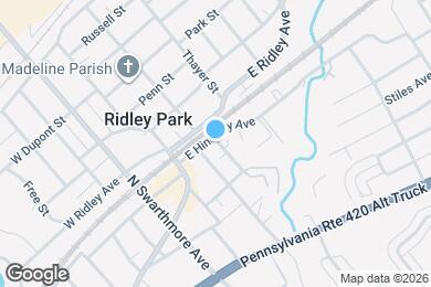 Map image of the property - 206 E Hinckley Ave