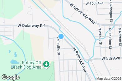 Map image of the property - 612 N Pacific St