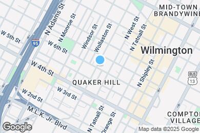 Map image of the property - 600 N Washington St
