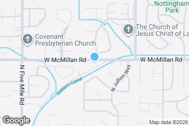 Map image of the property - 10093 W McMillan Rd