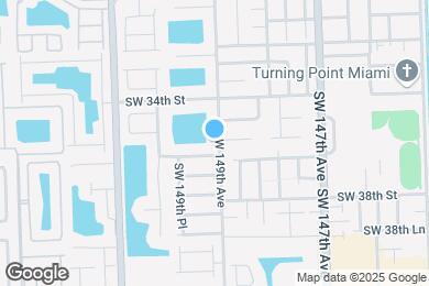 Map image of the property - 3480 SW 149th Ave