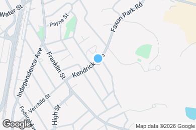 Map image of the property - 166 Kendrick Ave