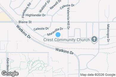 Map image of the property - 3420 Bahia Pl